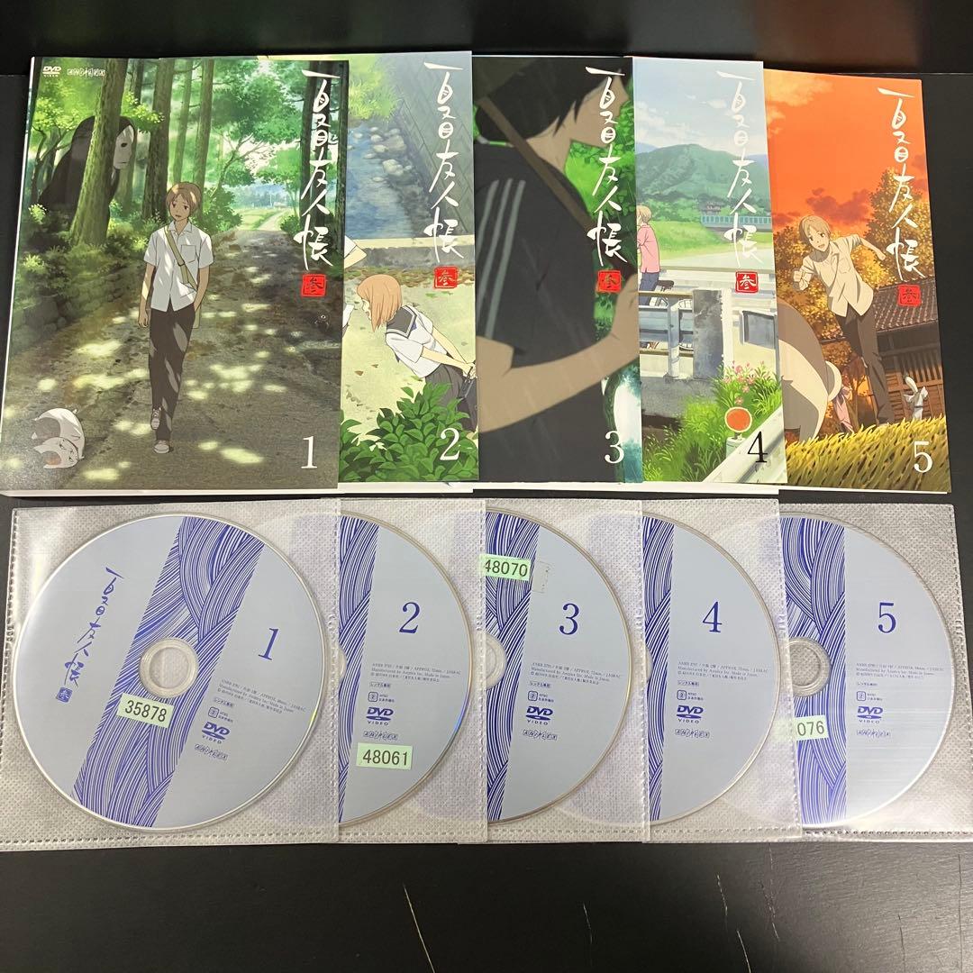 夏目友人帳 1期〜6期 レンタルDVD アニメ 全巻せ