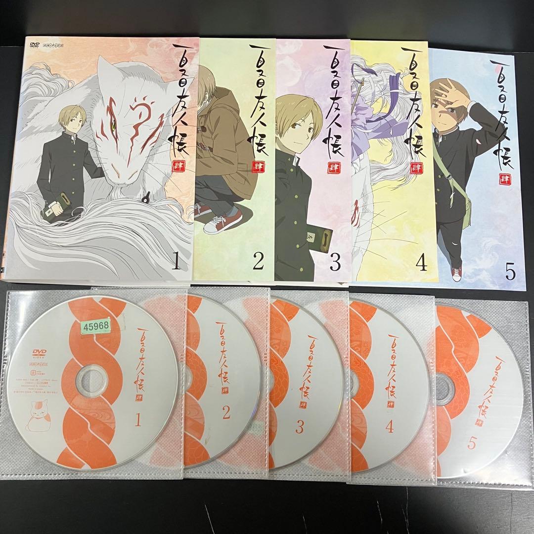 夏目友人帳 1期〜6期 レンタルDVD アニメ 全巻せ