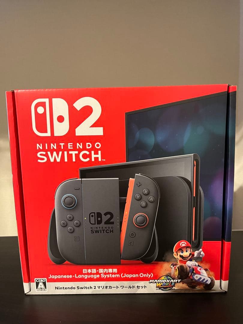 Switch 2 国内専用　マリオカートワールド セット　本体