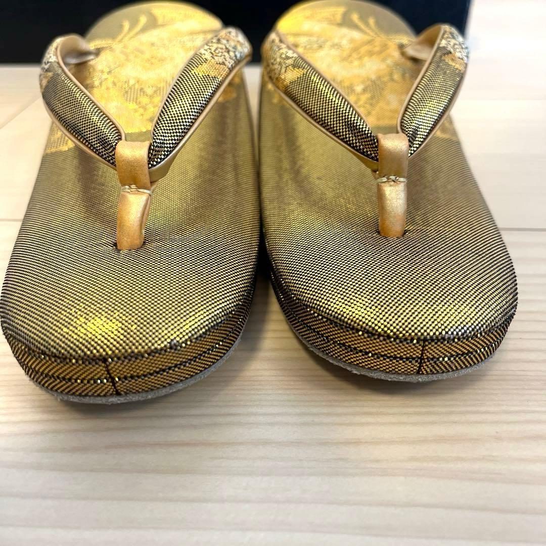 金鷲印　佐賀錦　草履バッグセット　M2404142