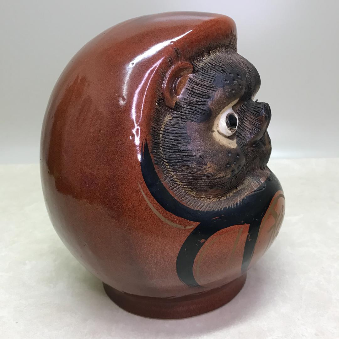 アンティーク 陶器 狸 達磨 タヌキ たぬき ダルマ だるま