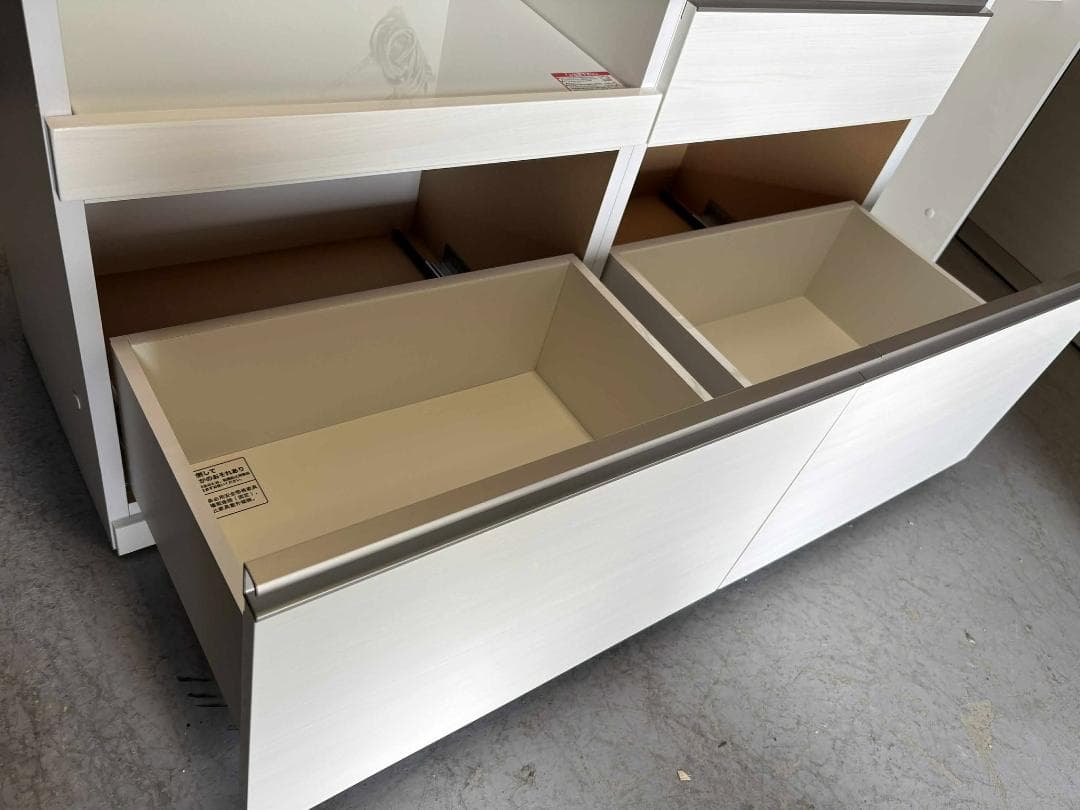 ほたきき NITORI キッチンカウンター(リガーレ160CT WH)