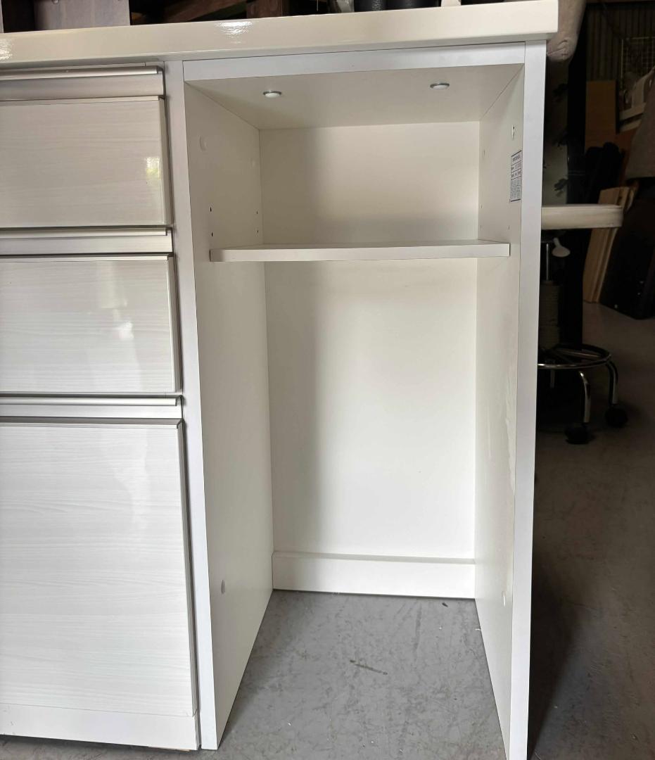 ほたきき NITORI キッチンカウンター(リガーレ160CT WH)