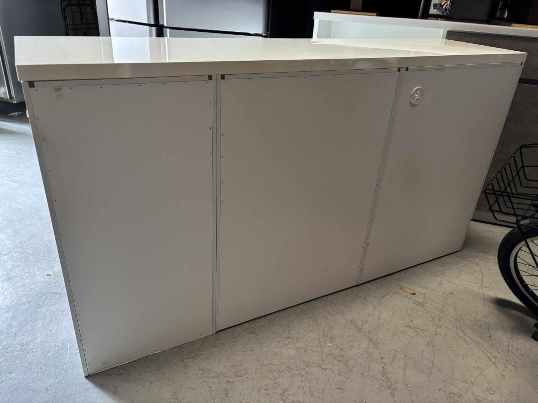 ほたきき NITORI キッチンカウンター(リガーレ160CT WH)