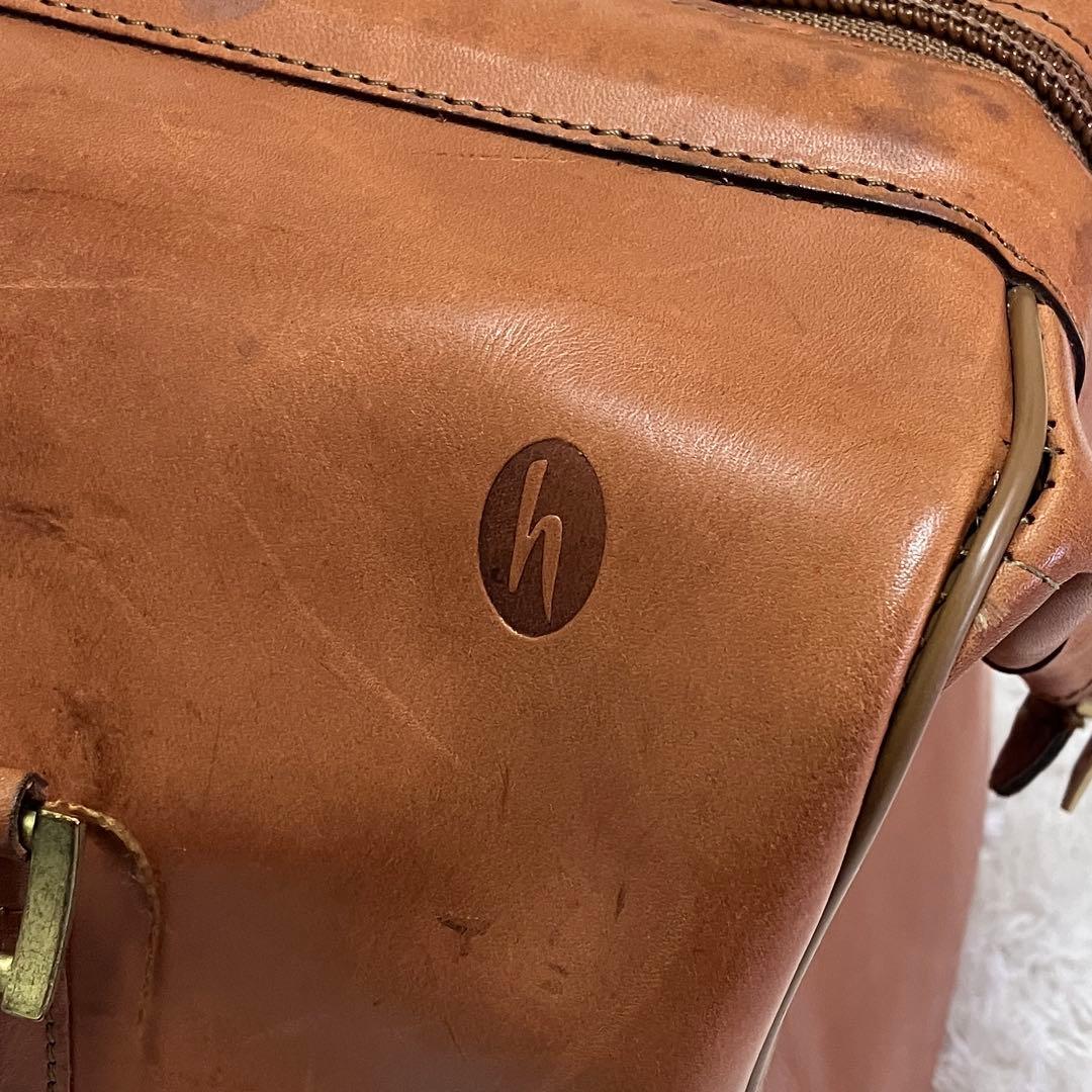 ハートマン HARTMANN 本革 ヌメ革 ボストンバッグ オールレザー