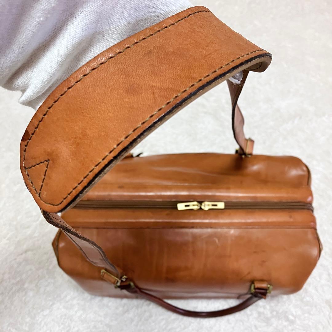 ハートマン HARTMANN 本革 ヌメ革 ボストンバッグ オールレザー