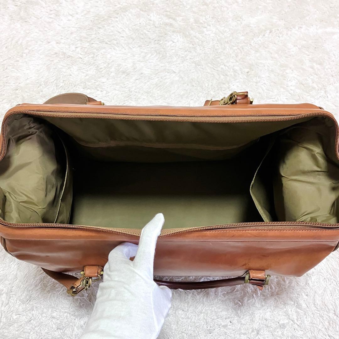 ハートマン HARTMANN 本革 ヌメ革 ボストンバッグ オールレザー