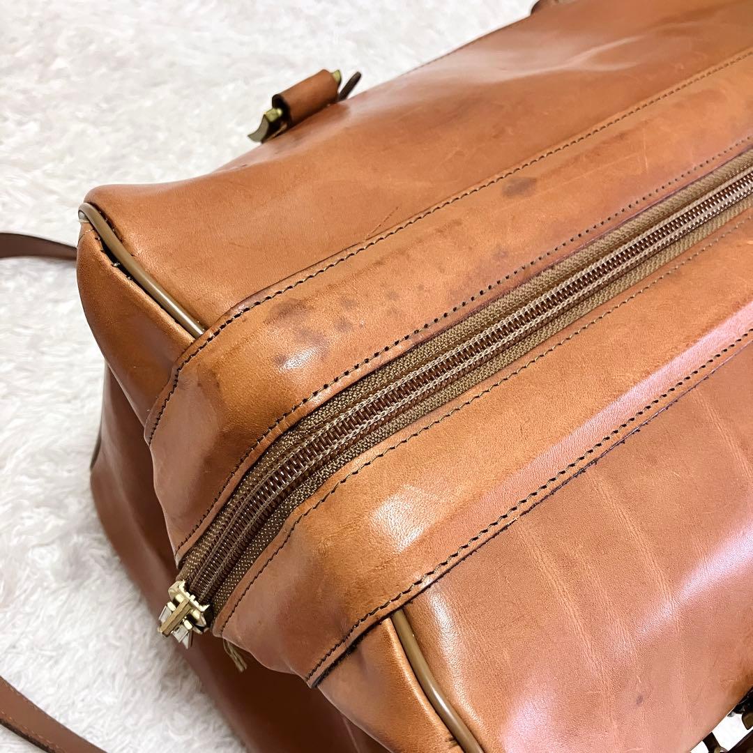 ハートマン HARTMANN 本革 ヌメ革 ボストンバッグ オールレザー