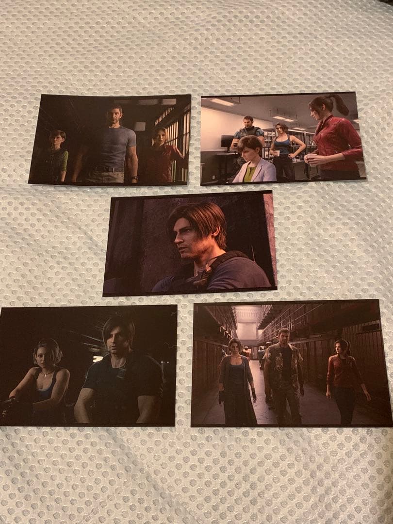 バイオハザード デスアイランド 特典 ポストカード 全5種類 コンプリートセット