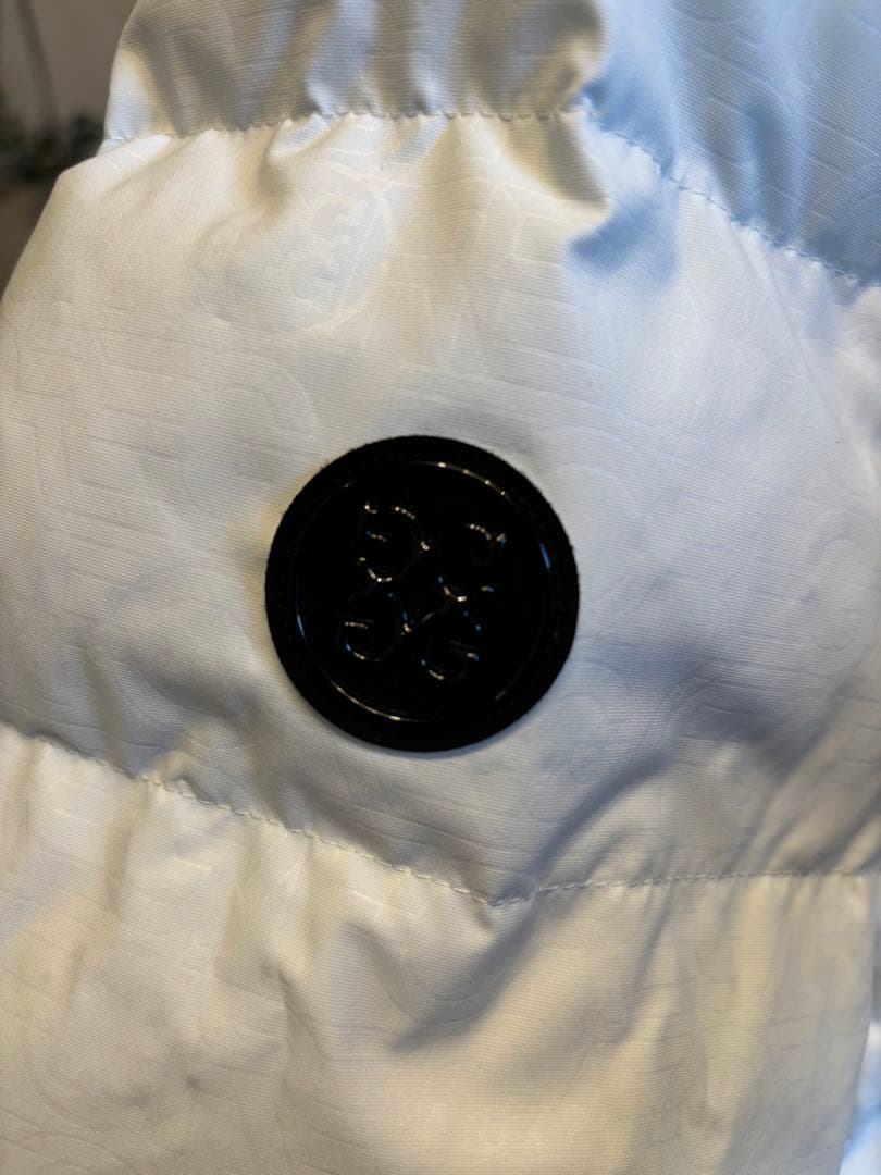 G/FORE ホワイト ダウンジャケット フード付き