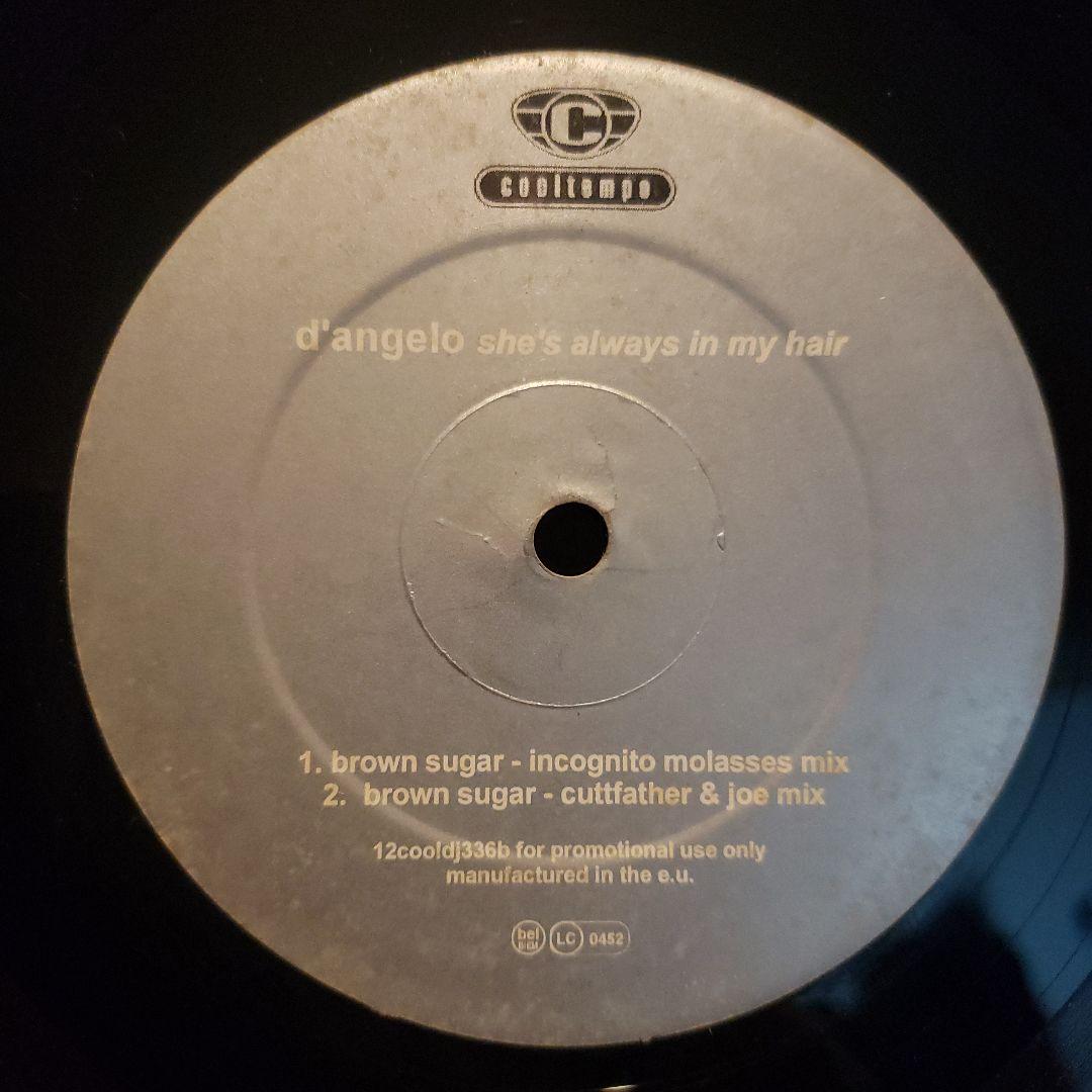 希少 UK PROMO ONLY D'Angelo