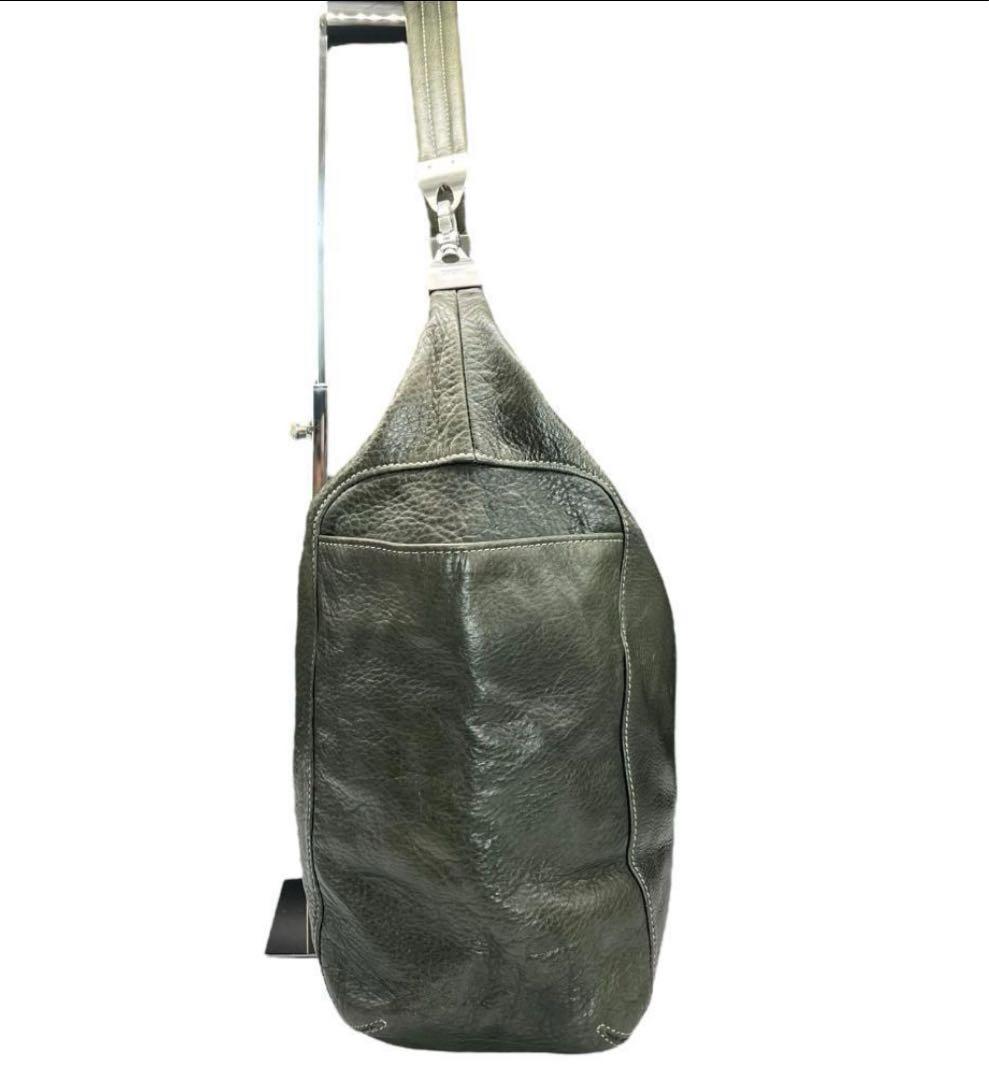 アニアリ　ショルダーバック　2WAY　大容量　グリーン　未使用