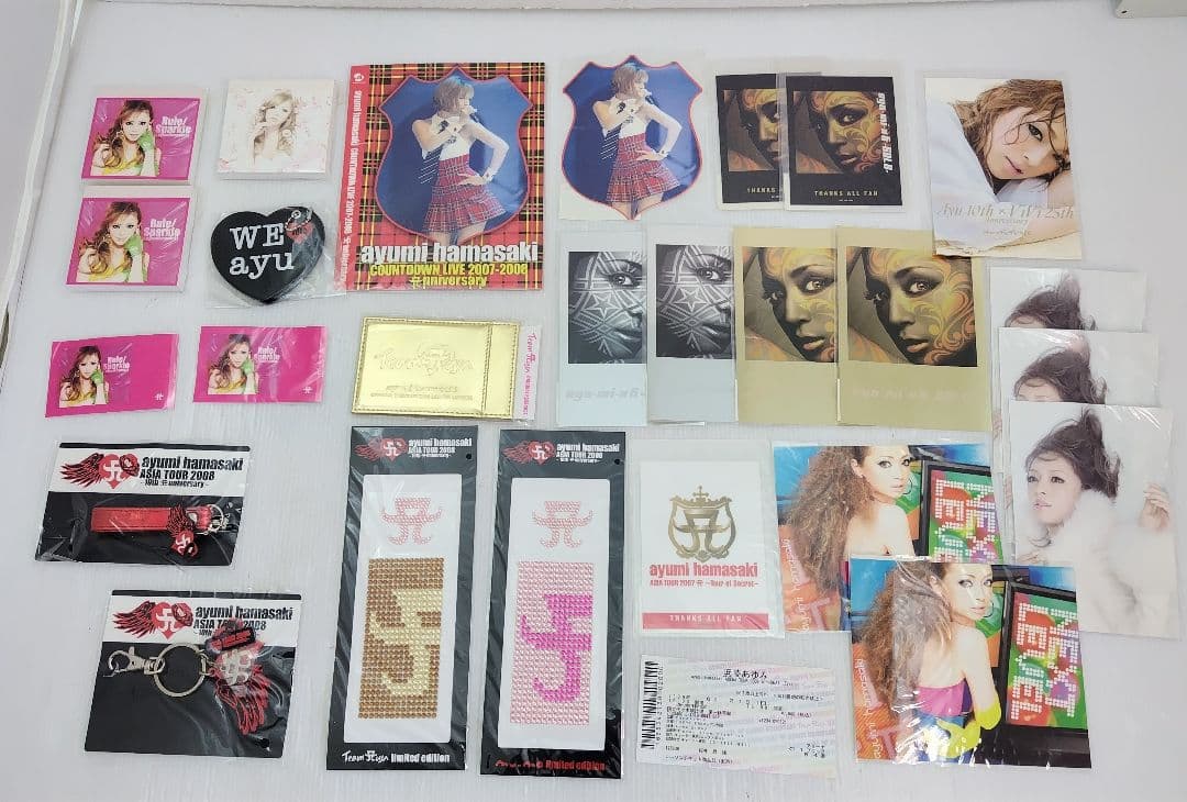 浜崎あゆみ CD DVD 大量グッズ セット