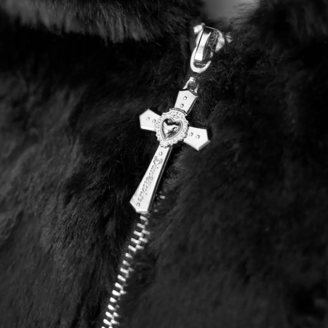 【ほぼ新品】Dimmoire BABY DEVIL ファーパーカー【Black】