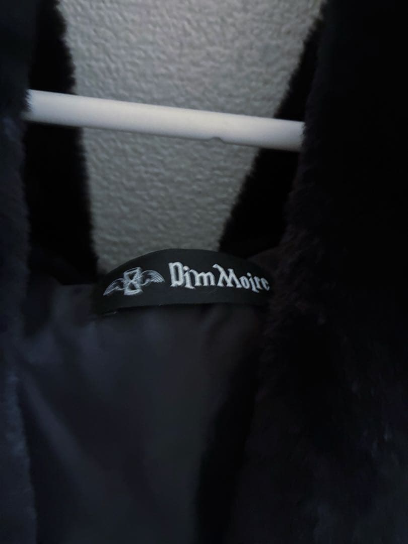 【ほぼ新品】Dimmoire BABY DEVIL ファーパーカー【Black】