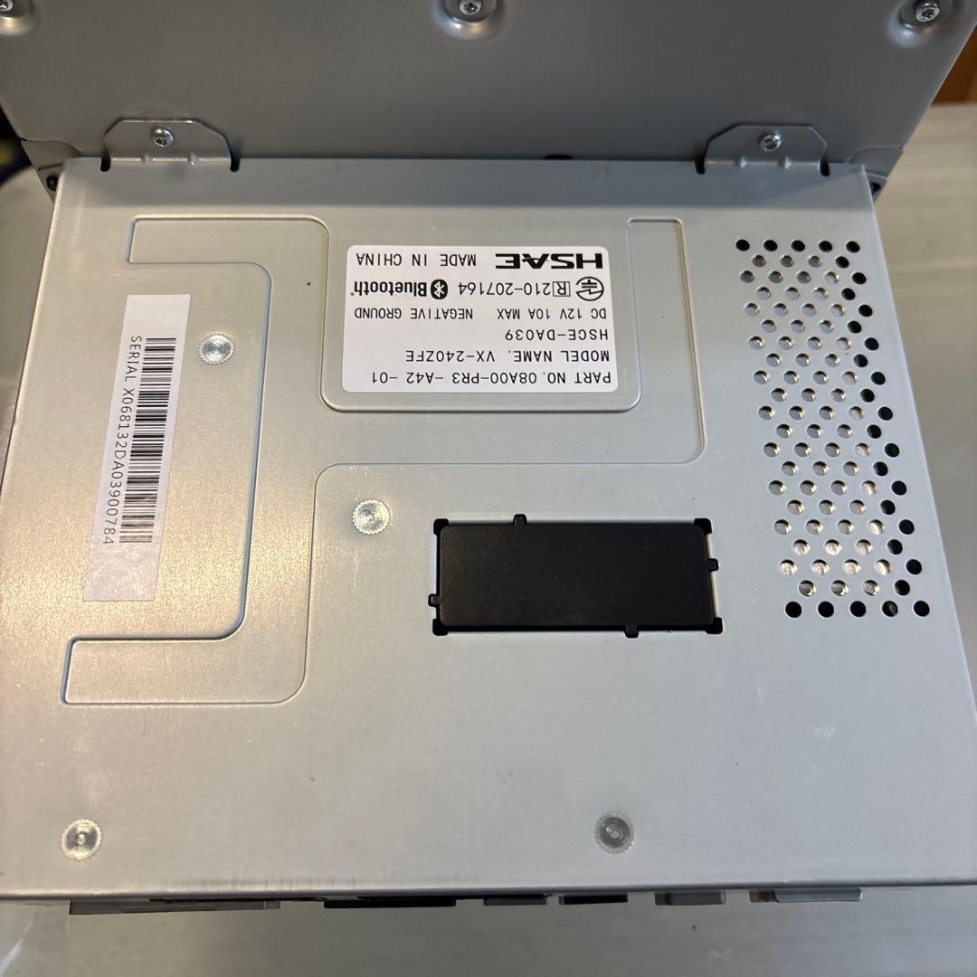 ギャザズ　VX-240ZFE ディスプレイオーディオ　ほぼ未使用