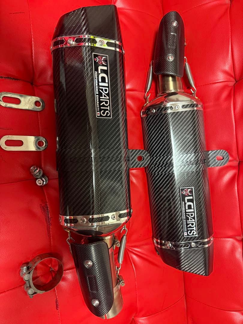 TREERINGS　隼　ハヤブサ　ej11a マフラー　カーボン