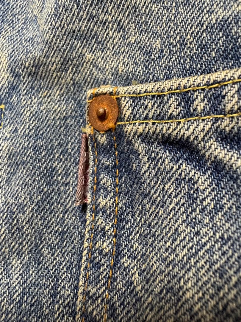 INTERIM DENIM JACKET USED加工