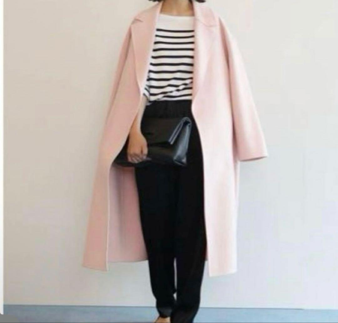 23区 MANTECOリバー ロング コート38 中村アン