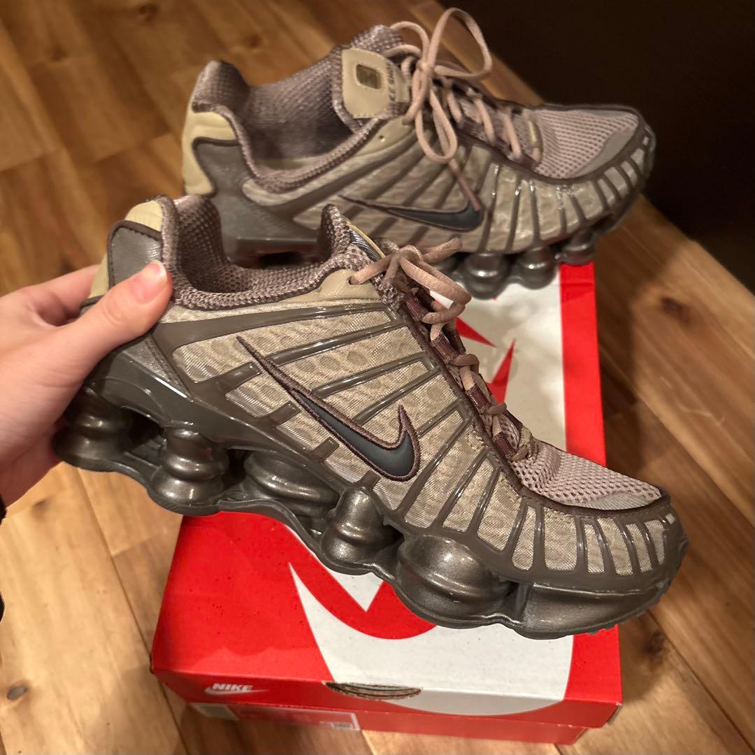 Nike Shox TL / Khaki 24cm カーキ ベージュ スニーカー