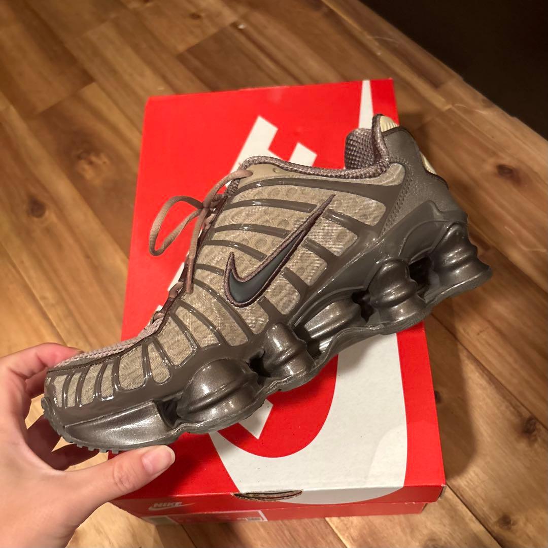 Nike Shox TL / Khaki 24cm カーキ ベージュ スニーカー