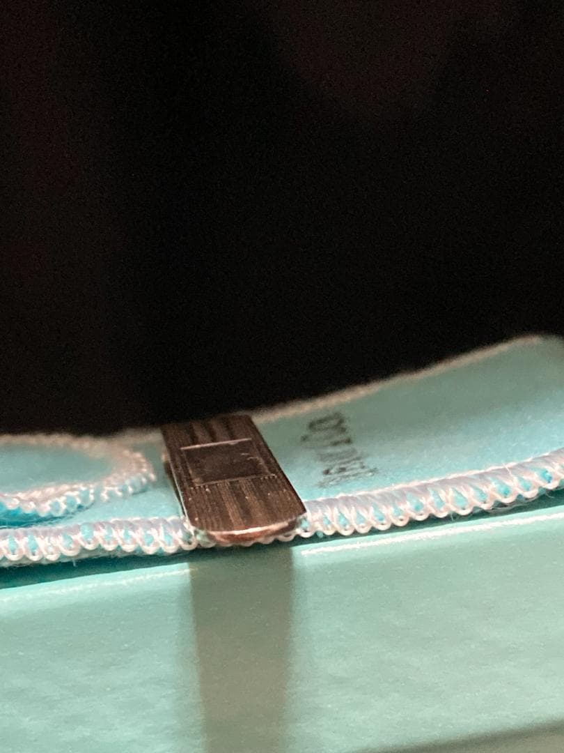 ティファニー エンジンターン ネクタイピン シルバー 925