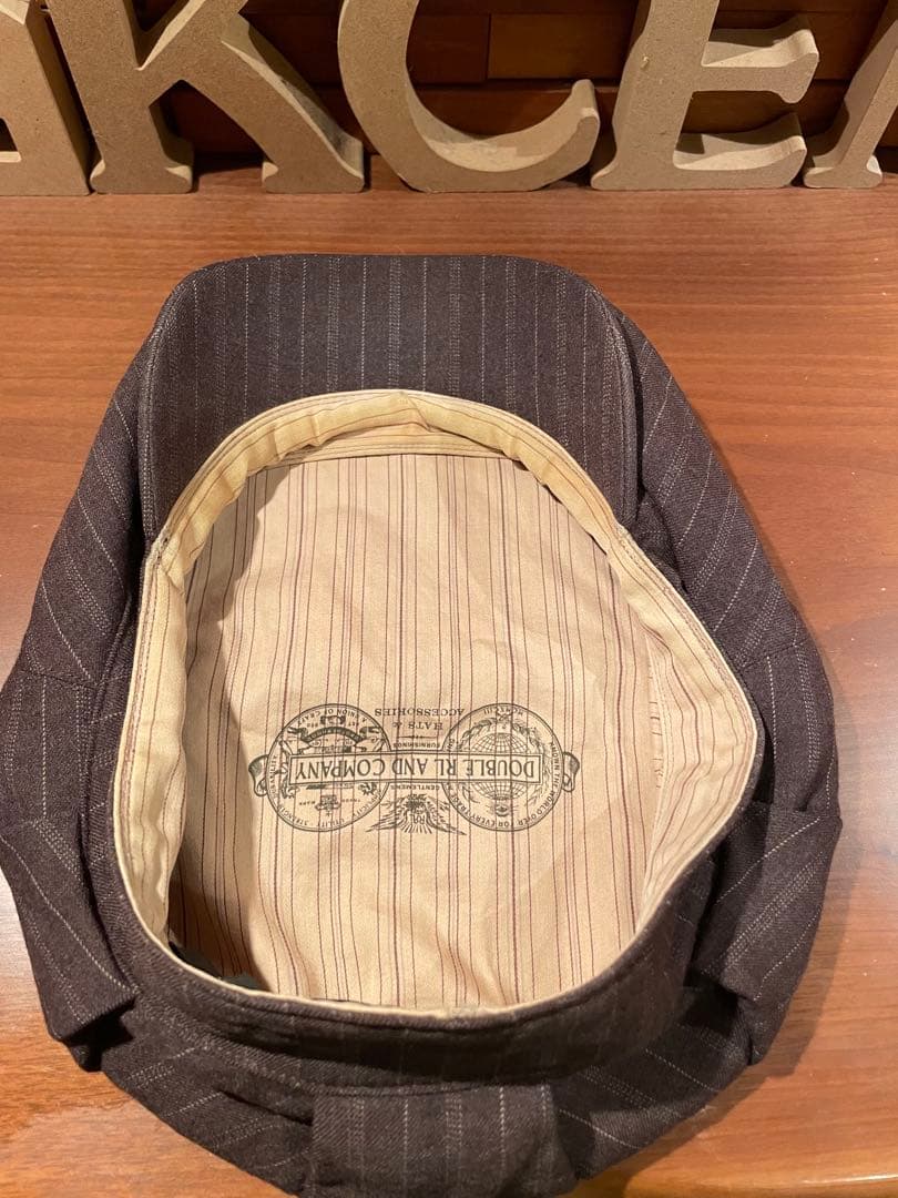 ダブルアールエル　RRL キャスケット　キャップ　 ハンチング帽