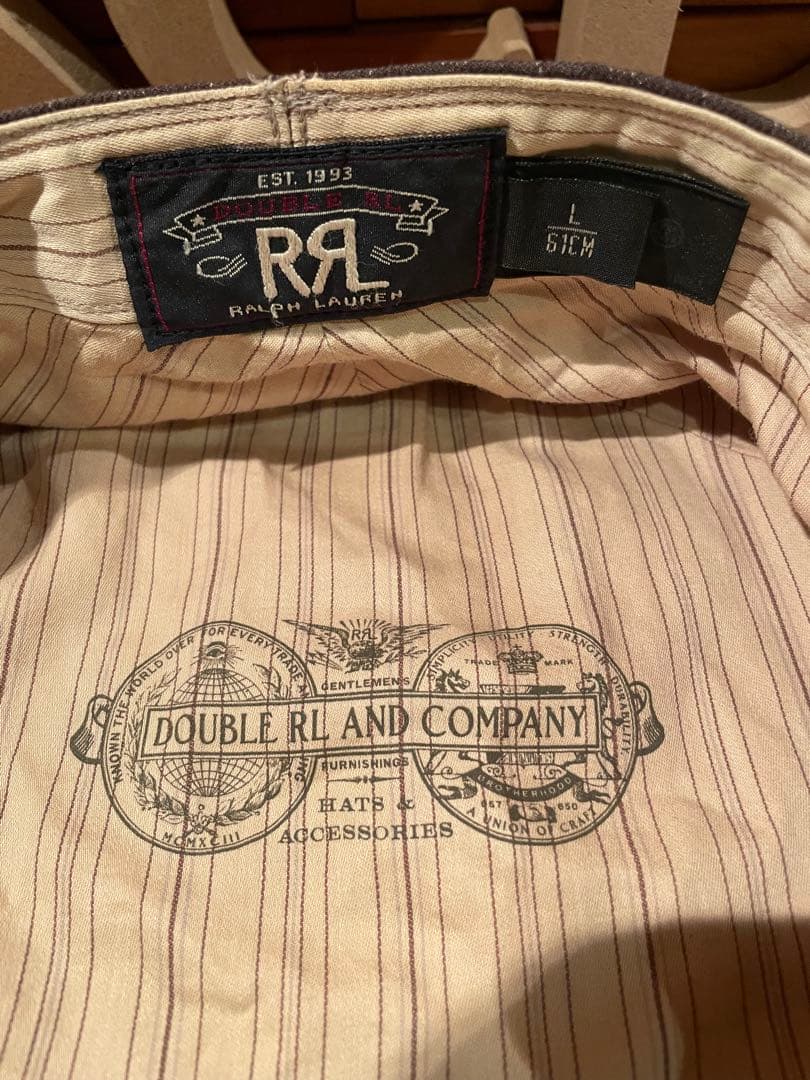 ダブルアールエル　RRL キャスケット　キャップ　 ハンチング帽