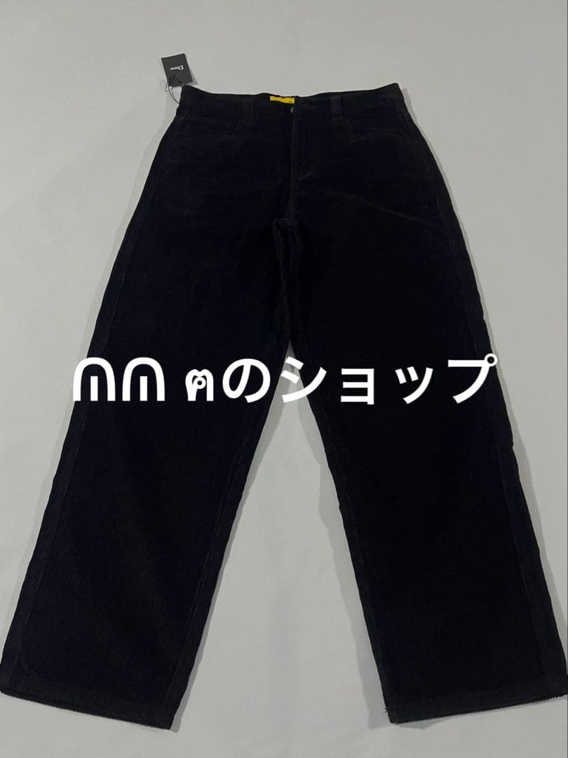 dime コーデュロイパンツ ブラック M