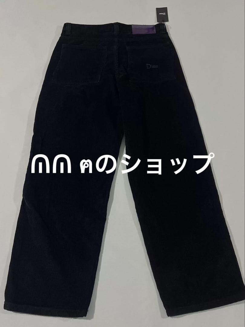 dime コーデュロイパンツ ブラック M