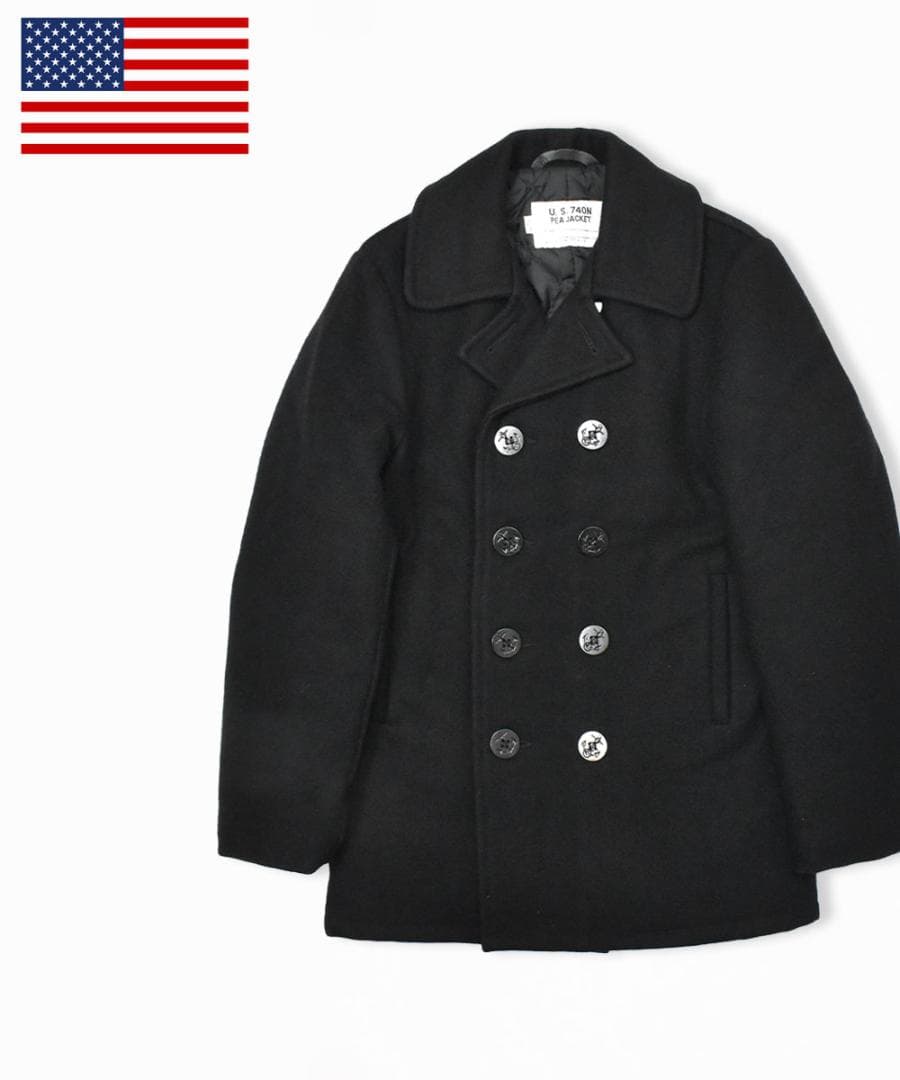 よる　Schott U.S.740N PEA JACKET 36