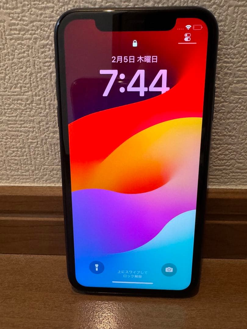 動作品&美品　SIMフリー Apple iPhone11 64GB ブラック
