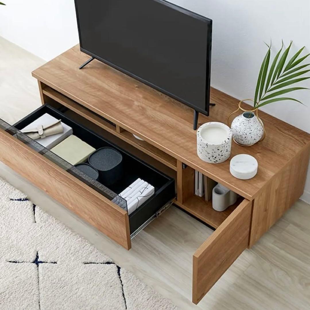 日本製 テレビ台 LOWYA 幅120 ウォルナット