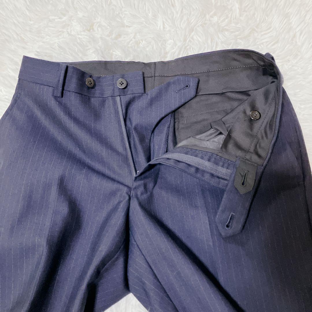 【美品】ONLY オンリー　3ピース　セットアップ　スーツ　ネイビー　ウール