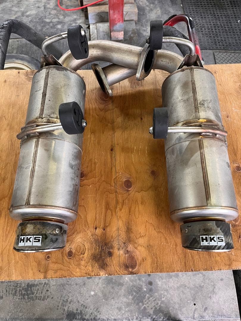 HKS ステンレス マフラー本体 2個セット