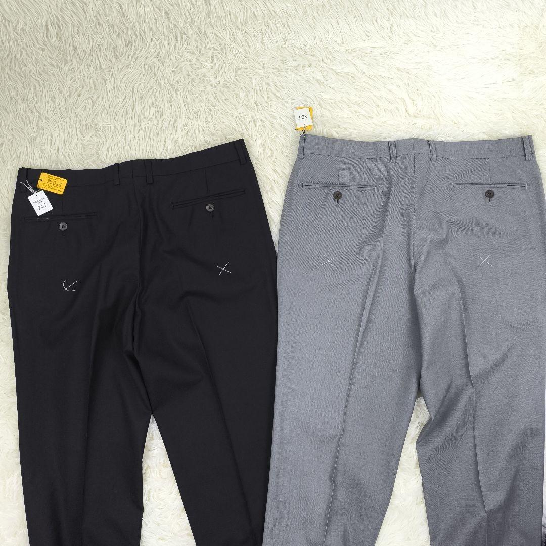 ✨タグ付き未使用✨ 24/7 スーツ セットアップ ベスト 4点 AB7 黒灰