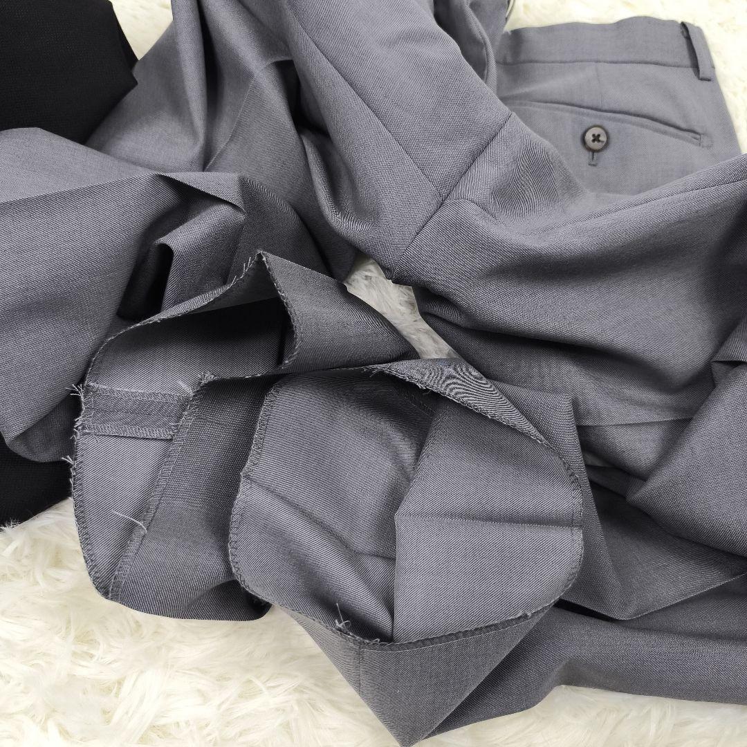 ✨タグ付き未使用✨ 24/7 スーツ セットアップ ベスト 4点 AB7 黒灰