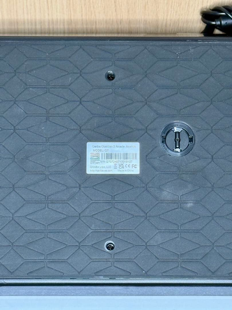 QANBA OBSIDIAN 2 アーケードジョイスティック　(ジャック品)