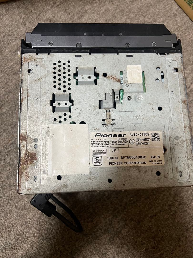 カーオーディオ Pioneer carrozzeria avic-cz902