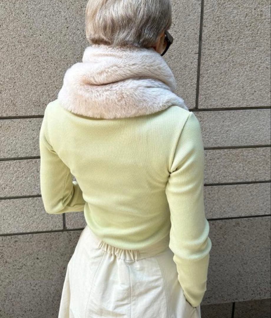 Jenne ジェンヌ　エコファー　マフラー