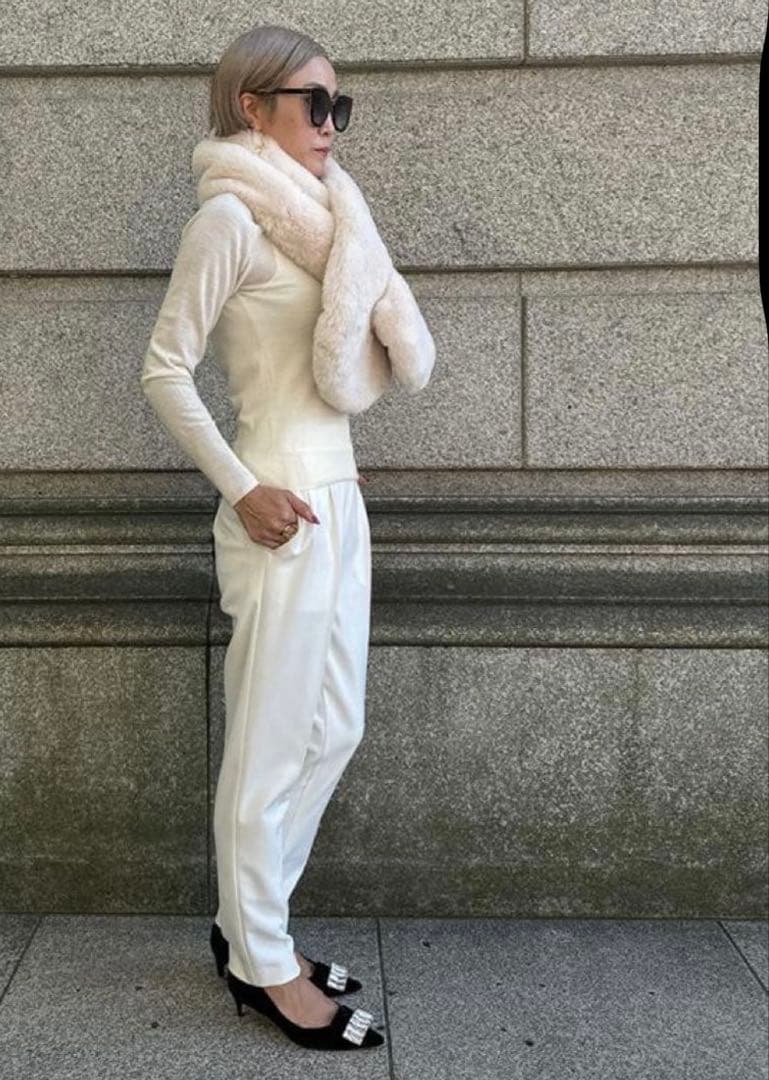 Jenne ジェンヌ　エコファー　マフラー