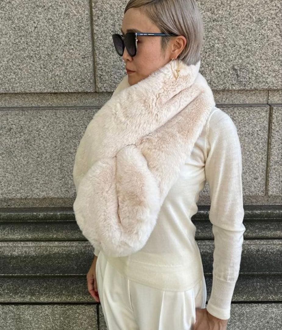 Jenne ジェンヌ　エコファー　マフラー