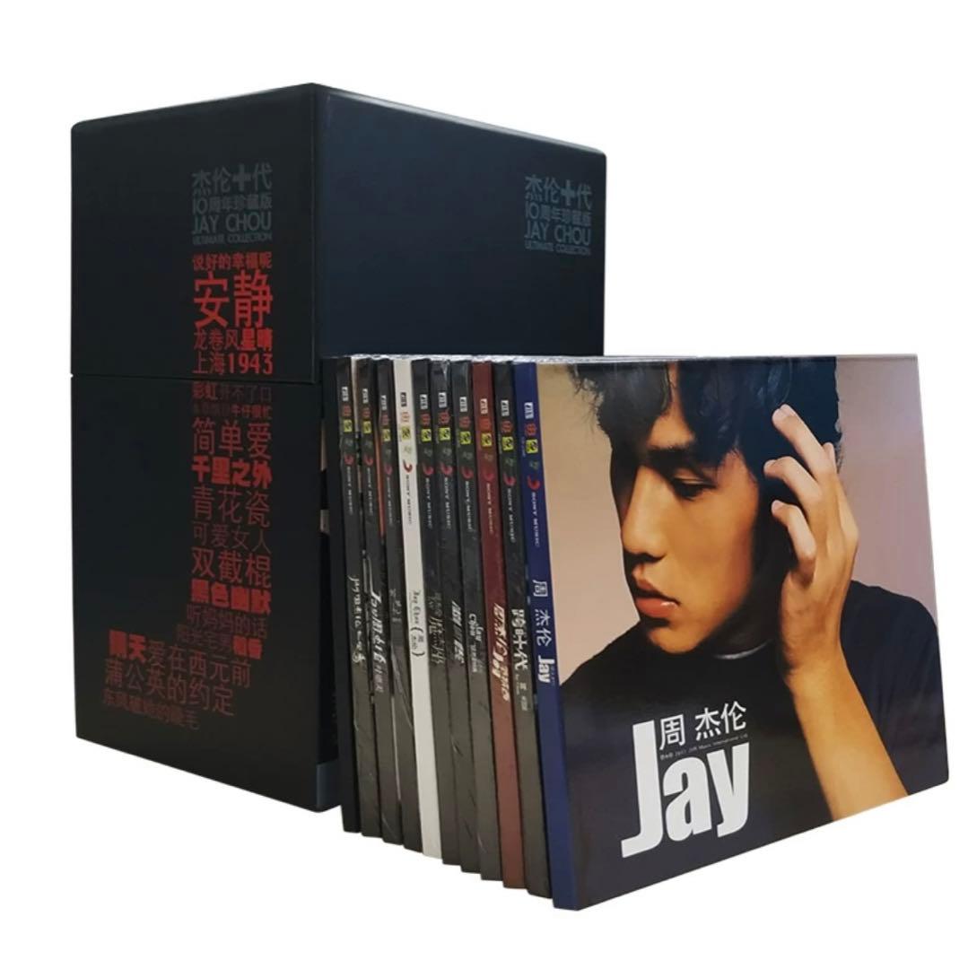 周杰倫 JAY CHOU　杰伦十代　10周年記念盤　CD10枚　中国盤 新品