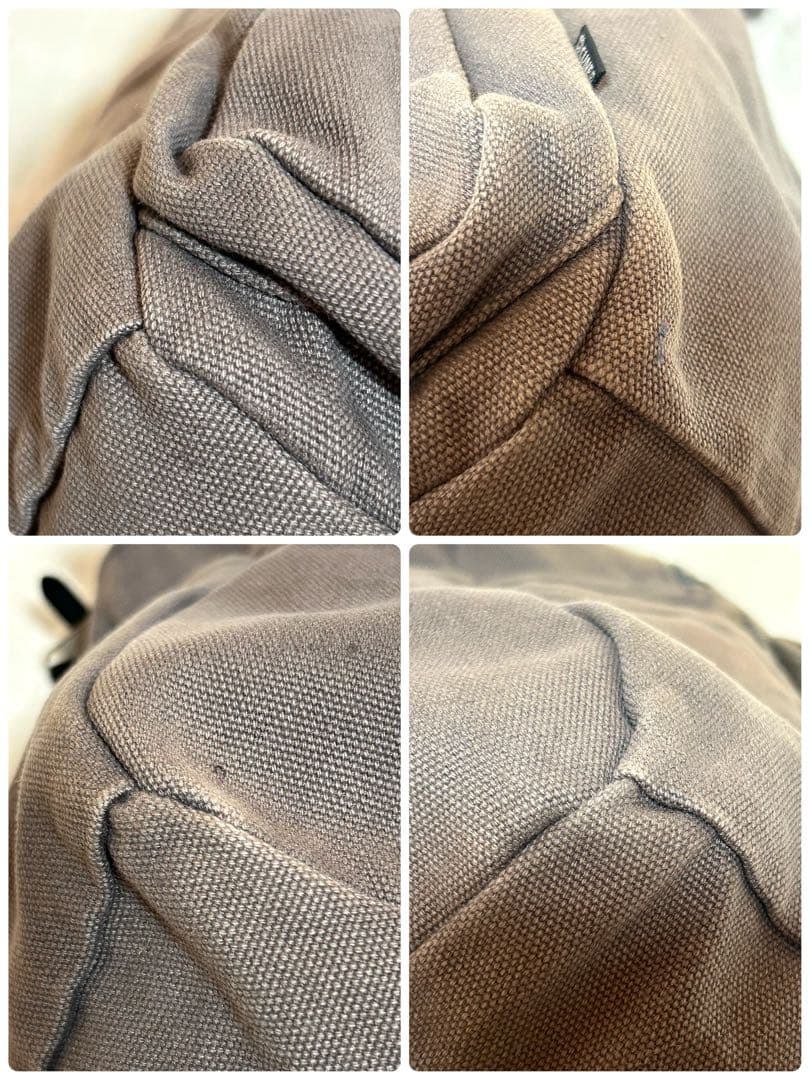 【完売品】CUNE キャンバスショルダーバッグ うさぎいっぱい ポケット多数