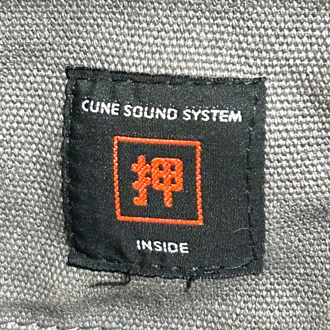 【完売品】CUNE キャンバスショルダーバッグ うさぎいっぱい ポケット多数