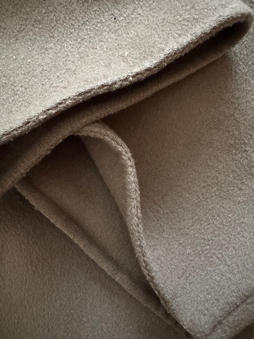 スローブイエナ　ハミルトン　ダブルフェイスウールショート　コクーンコート