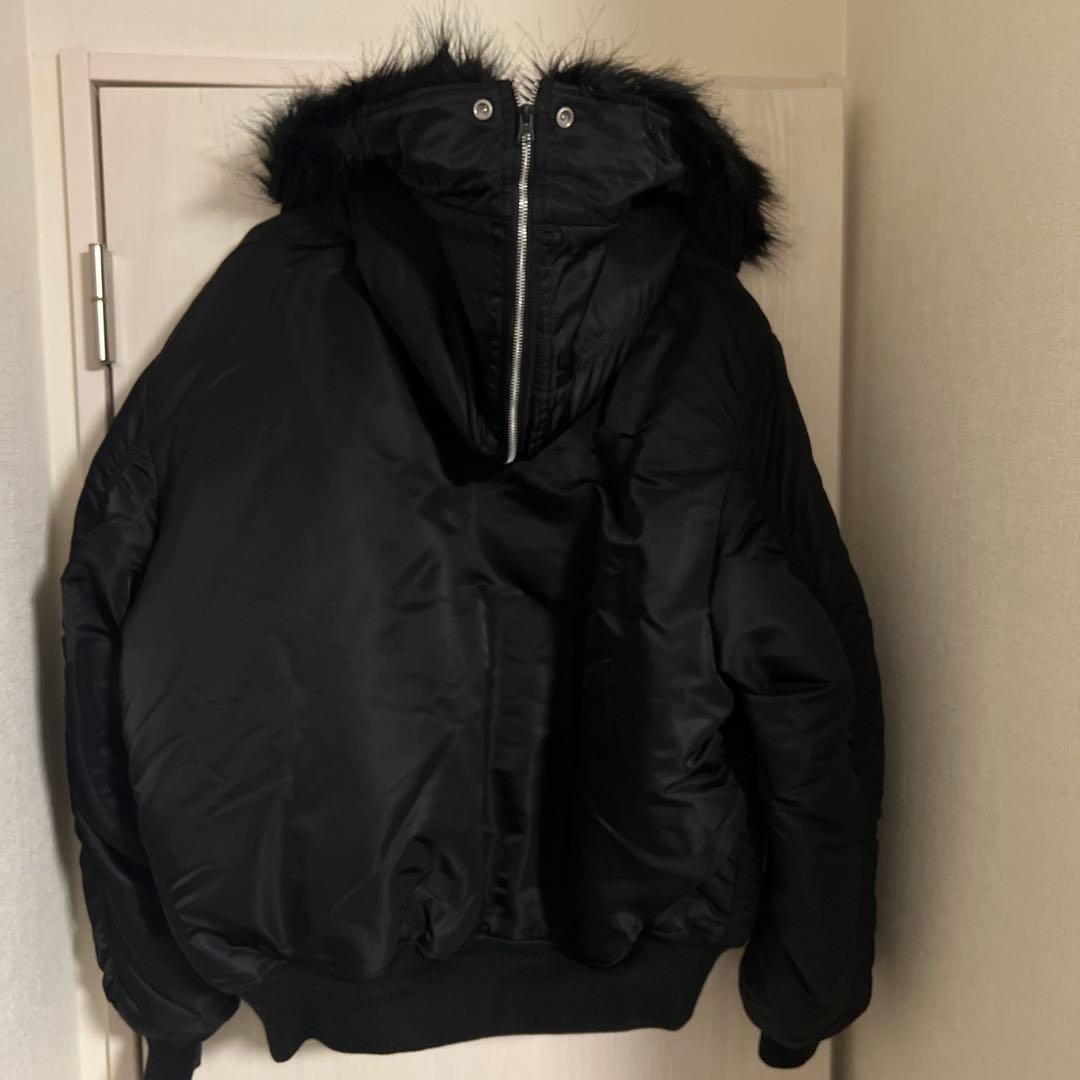 Wtaps x ALPHA INDUSTRIES WTAPS ブラックジャケット