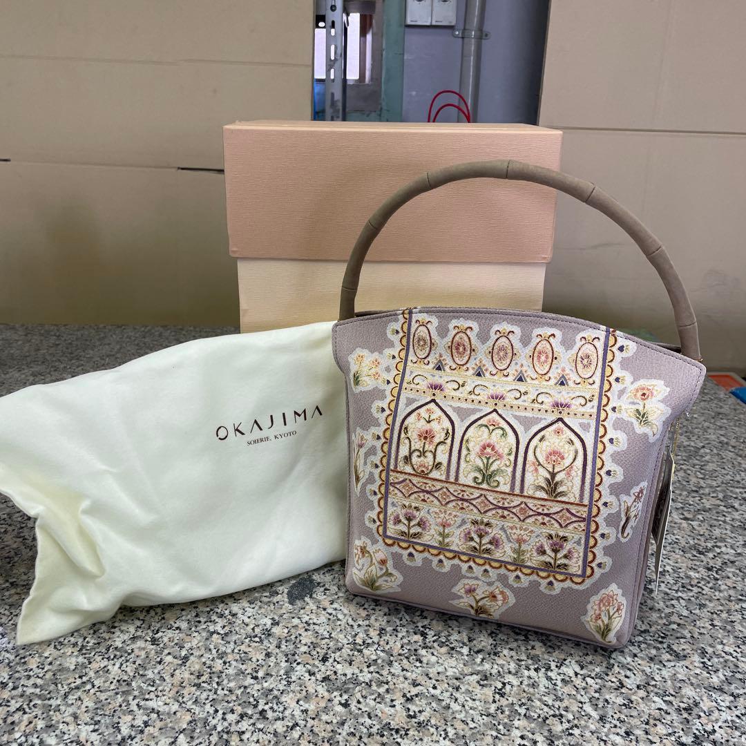 OKAJIMA オカジマ ハンドバッグ 和装バッグ レディース 着物 小物 格安