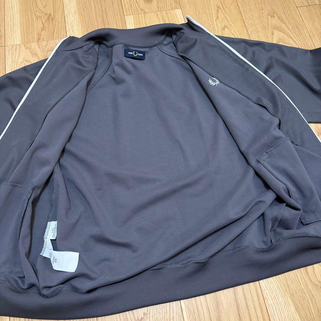 FRED PERRY フレッドペリー トラックジャケット グレー L 美品