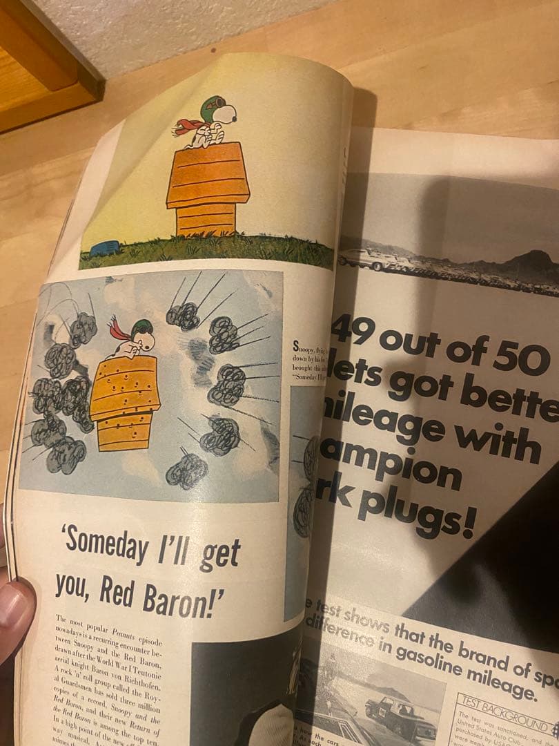 ⭐️レア　LIFE 雑誌　スヌーピー　ビンテージ